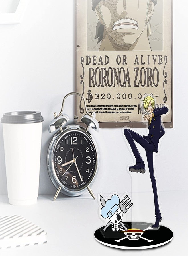 ABYstyle Acryl® One Piece - Sanji Acrylic Stand - Official Licensed 11 cm Premium Non-Yellowing Collectible - Image 3